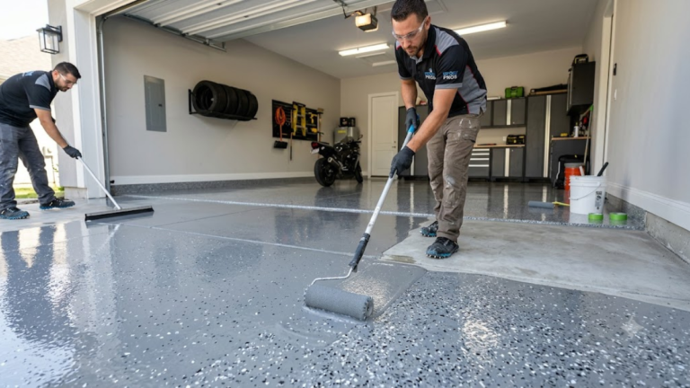 how to do epoxy floors