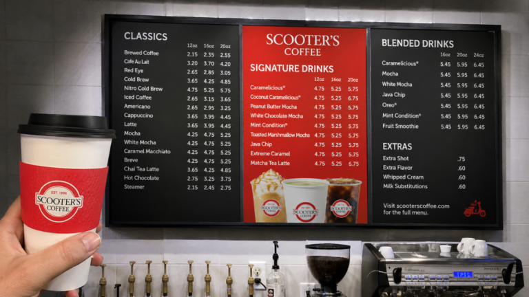 Scooter’s Coffee Menu Prices: The Complete Guide to Every Drink, Snack, and Deal scooter's coffee menu prices